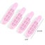 4 Pcs Pink Natural Fluffy Curly Hair Clip Plastic Loose Hair Root Air Carousel 7