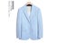 New Men's Suits Solid Color Casual Plus Size Suit Two-piece Fashion Groom Carousel 5