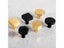 Solid Construction Cabinet Door Knob Round Square Single Hole Modern Home Carousel 5