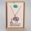 Kiwicraft - Rose Gold & Paua Kiwi Necklace Carousel 2