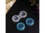 10 Pcs/set Contact Lens L R Cases Storage Holder Soaking Container Travel Carousel 7