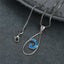 925 Sterling Silver Koru Opal Pendant Necklace "Mirene" (Blue) Carousel 5