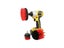 3PCS Universal Drill Power Heavy Duty Brush Cleaning Set Carousel 4