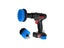 3PCS Universal Drill Power Heavy Duty Brush Cleaning Set Carousel 5