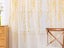 Pair of Willow Curtains Sheer Tulle Curtains Room Door Curtain Home Decor Yellow Carousel 4