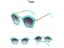 Metal Frame Polygon Kids Baby Sun Glasses UV400 Carousel 5
