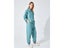 GCAROL Women Tracksuits Velvet Jacket Pants Oversized Coat Elastic Waist Carousel 1