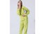 GCAROL Women Tracksuits Velvet Jacket Pants Oversized Coat Elastic Waist Carousel 5
