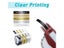 10PK Compatible Dymo 3D Embossing Label Tape Plastic Adhesive Sticker Tape For Carousel 6