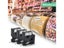UniPlus Compatible For Dymo 45013 D1 LM210D LM420P LM360D Label Tapes Black On Carousel 8