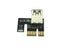 NEW 4pin 6pin SATA Power Supply PCI-Express Riser Card 60cm USB 3.0 Data Cable Carousel 5