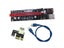NEW 4pin 6pin SATA Power Supply PCI-Express Riser Card 60cm USB 3.0 Data Cable Carousel 7
