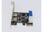 New USB 3.0 PCI-E Expansion Card Adapter External 2 Port USB3.0 Hub Internal Carousel 5