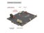 Geekworm X825 V2.0 2.5 Inch SATA HDD/SSD Storage Expansion Board For Raspberry Carousel 4