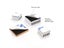 40 PCS Raspberry Pi Heatsink Kit Aluminum Heatsink For Raspberry Pi B B 2 3 Carousel 4
