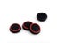 4pcs Thumb Stick Grips Caps For PlayStation 5 PS4 Pro Slim Silicone Analog Carousel 6