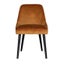 Rembrandt Pedro Dining Chair - Mustard Velvet (Pedro) Carousel 1