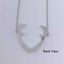 925 Sterling Silver Opal Deer Antler Necklace "Kelby" (Blue) Carousel 8