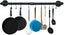 Industrial Pipe Towel Rack Kitchen Pot Pan Hanger 100cm Carousel 9