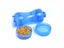 2X Pet Food Container Water Bottle Pet Treats Dispenser Dog Feeder Blue Green Carousel 2