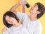 Bluetooth Mini Karaoke Machine Portable Speaker with 2 Wireless Microphone White Carousel 4