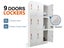9 Door Locker Carousel 1