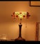 New Design Handmade Tiffany Banker Table Lamp Carousel 8