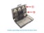 24 In 1 Mini Switch Game Card Storage Box Transparent ABS Waterproof For Carousel 6