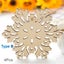 Coaster Placemat Coffee Coasters Wooden snowflake *Over Stocked* Carousel 2
