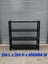 Longspan Shelving 2m x 2m x 600mm 250KG PER LEVEL - BLACK *FREE DELIVERY* Carousel 1