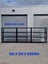 Heavy Duty Shelving 6m x 2m x 600MM BLACK 200KG PER LEVEL *FREE DELIVERY* Carousel 1
