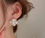 Studs Pearls Flower Earrings Yellow Gold Plated Studs Carousel 2