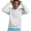 Mens Champion Powerblend Oxford Gray Graphic Hoodie Carousel 1