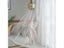 Modern Embroidered Tulle Window Curtains For Living Room Bedroom Leaf Sheer Carousel 5
