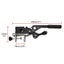 USB Handbrake for PC with Desk Clamp, Aluminium and Steel Carousel 3