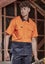Syzmik Mens Hi Vis SS Shirt - Orange or Yellow - 2XS to 7XL Carousel 2