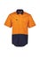 Syzmik Mens Hi Vis SS Shirt - Orange or Yellow - 2XS to 7XL Carousel 3