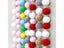 2.5cm Hair Balls String Hanging Pendant For Home Felt Manual Birthday Christmas Carousel 4