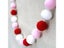 2.5cm Hair Balls String Hanging Pendant For Home Felt Manual Birthday Christmas Carousel 5