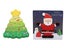2Pcs Christmas Tree Santa Claus Puzzle Toys Kids Toddlers Early Education Toy Carousel 1