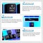 RGB Color LED Backlight Keyboard Mouse Gaming 1600DPI *Over Stocked* Carousel 12