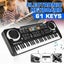 Brand New 61 Keys Digital Music Electronic Keyboard Piano Organ *Clearance* Carousel 8