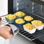 24Pack Reusable 3 Shapes Silicone Cupcake/Muffin Liners Molds Carousel 9