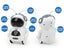 Pocket Robot for Kids Interactive Dialogue Telling Story Mini Robot Toy White Carousel 5