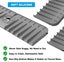 2-Pack Silicone Faucet Sink Splash Guard Mat Carousel 4