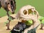 Set of 105Pcs Kids Dinosaur Theme Car Track Toys Set Car Race Toy Carousel 4