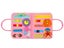 Montessori Busy Board Toy Felt Toddler Travel Educational Toy Pink Unicorn Style Carousel 3
