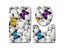 4 Types 3Pcs Set Bathroom Non-Slip Rug Lid Toilet Cover Bath Mat Carousel 4