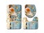 4 Types 3Pcs Set Bathroom Non-Slip Rug Lid Toilet Cover Bath Mat Carousel 6