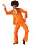 70s Orange Disco Mens Suitmeister Carousel 1